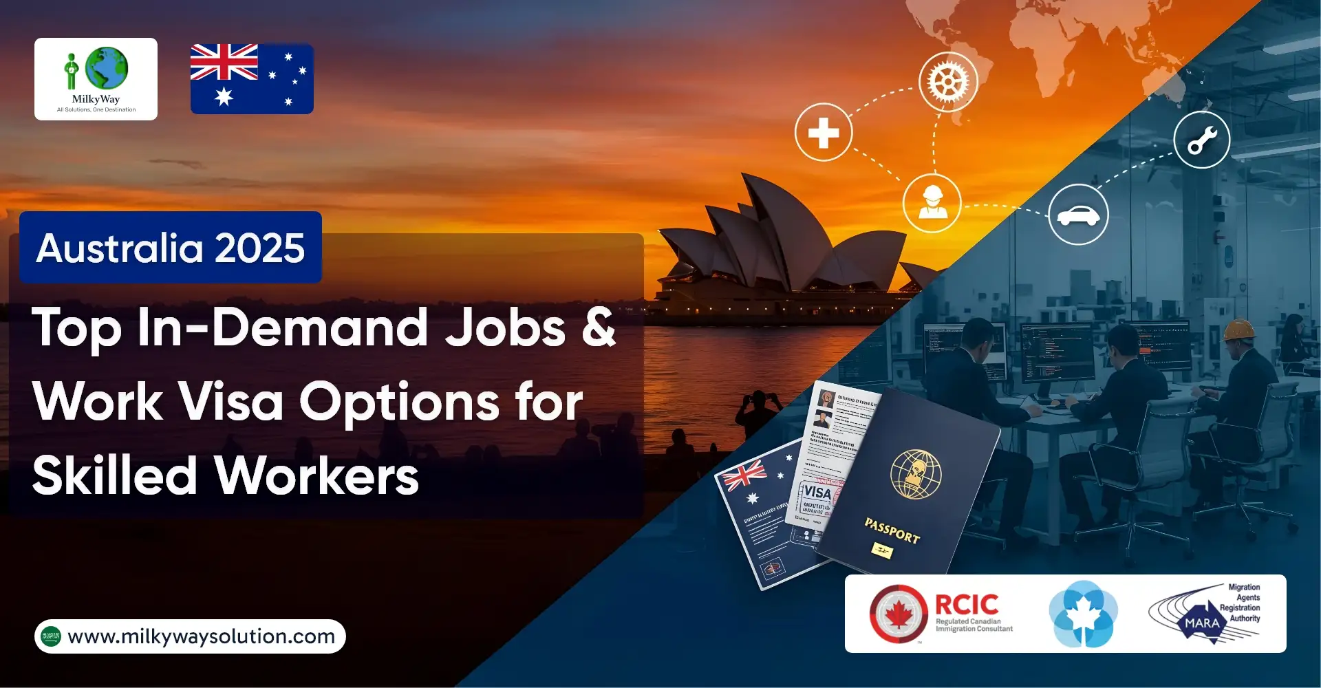 Australia 2025: Top In-Demand Jobs and Work Visa Options for Skilled Workers