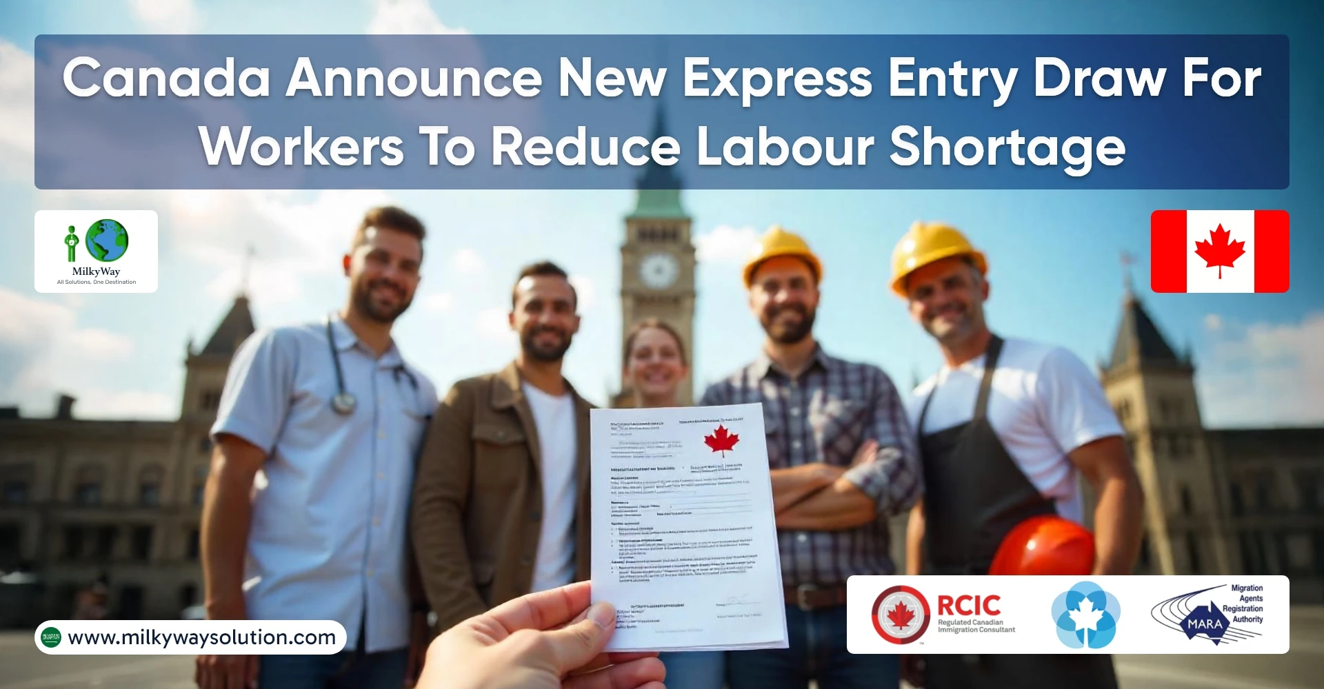 Canada Express Entry draw announced to attract skilled workers and reduce labor shortages